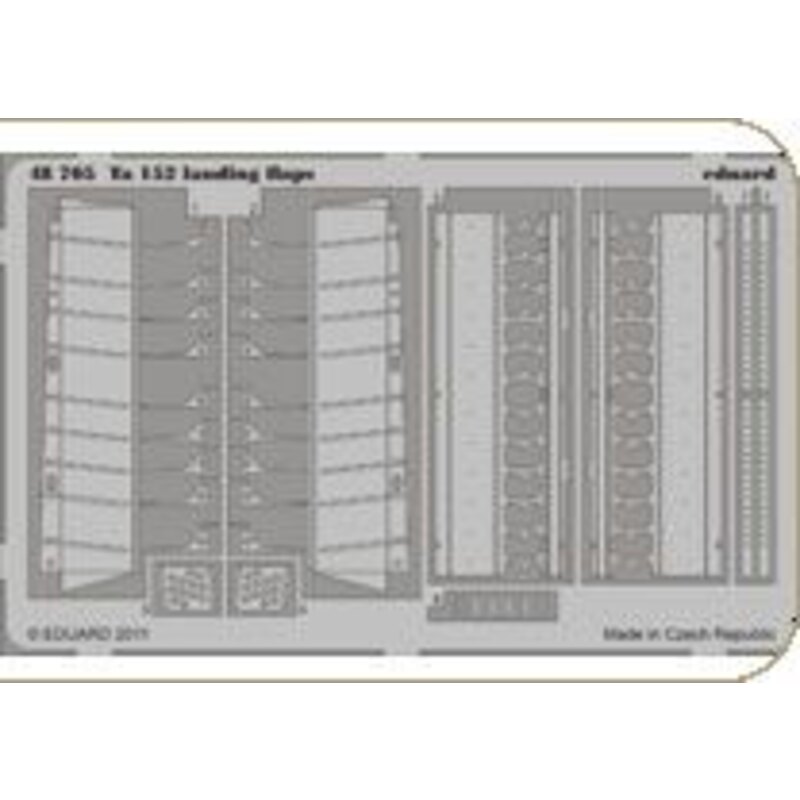 Fock Wulf Ta 152 landing flaps (designed to be assembled with model kits from Hobby Boss)