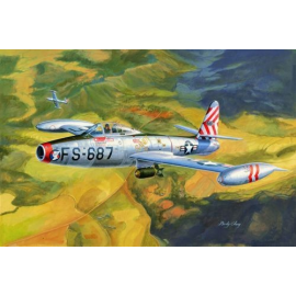 Republic F-84E Thunderjet Model kit