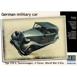 German Military Car, Typ 170 V Tourenwagen 4 Turn 1937-1940 (Mercedes)