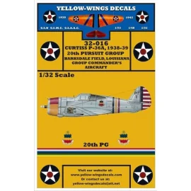 USAAC P-36A (designed to be assembled with model kits from Special Hobby)