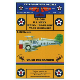 Decals USN BF2C-1 (designed to be assembled with model kits from Hasegawa) 