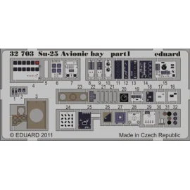 Sukhoi Su-25 avionic (designed to be assembled with model kits from Trumpeter)