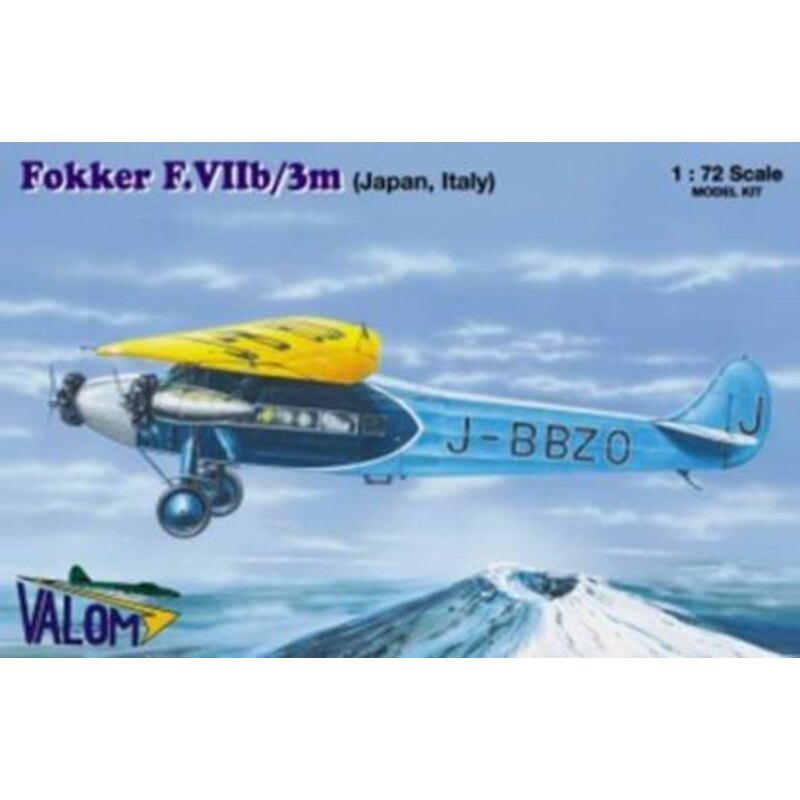 Fokker F.Vib/3m in Japanese and Italian marking