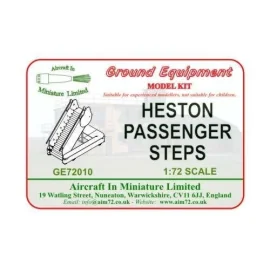 Heston Passenger Steps For more information on this product, please visit the Aircraft In Miniature web page. http://www.aim72.c