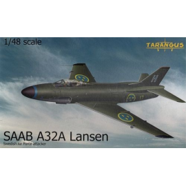 Saab A32A Lansen Airplane model kit