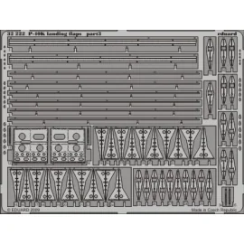 Curtiss P-40K landing flaps (designed to be assembled with model kits from Hasegawa)