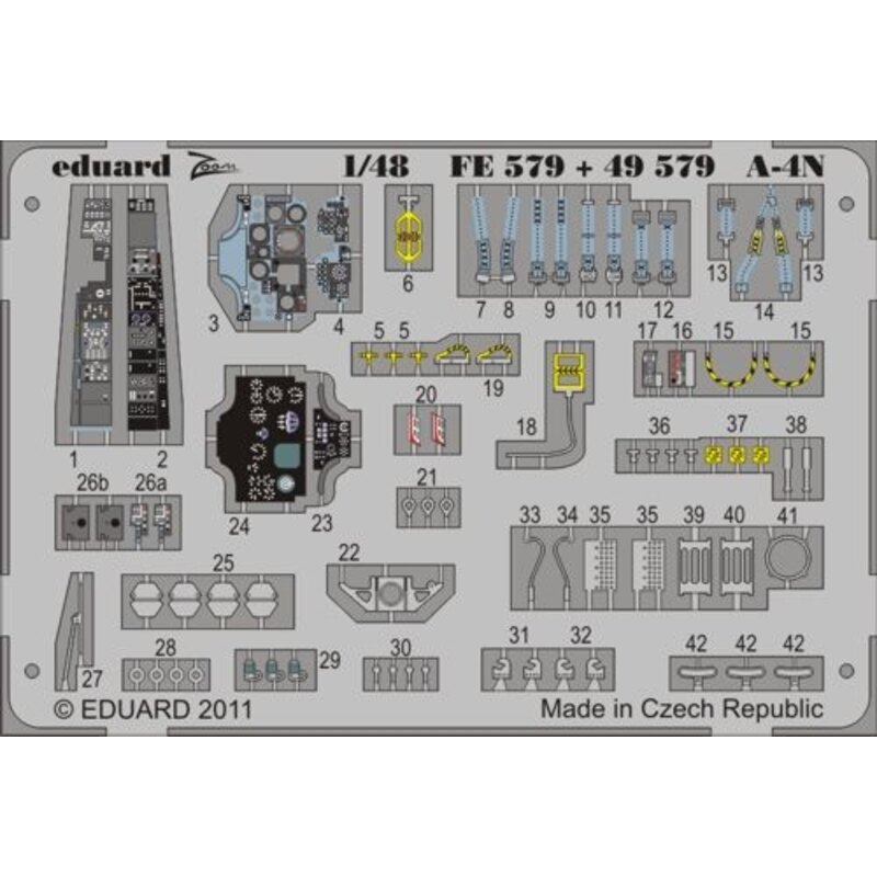 Douglas A-4N Skyhawk (self adhesive) (designed to be assembled with model kits from Hasegawa)