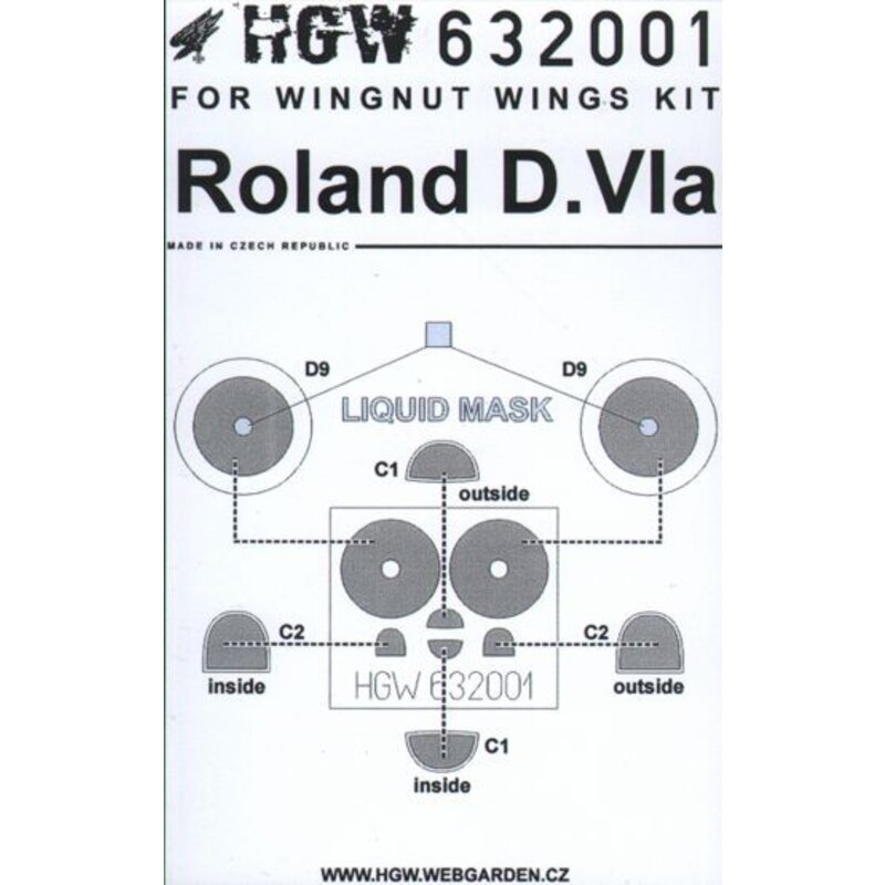 Roland D.VIa (for Wingnut Wings kits)