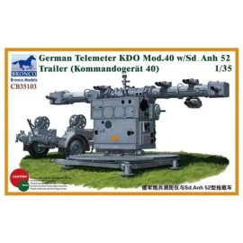 German Telemeter KDO Mod.40 w/Sd.Anh 52 Trailer (Kommando-Gerät 40)