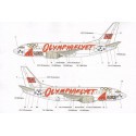 Boeing 737-500 BRATHENS SAFE LN-BRJ winter Olympic Games three special ´Olympiaflyet liveries