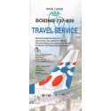 Boeing 737-800 TRAVEL SERVICE Fly from Prague OK-TVB for Revell kits)