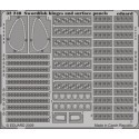 Fairey Swordfish hinges and surface panels (designed to be assembled with model kits from Trumpeter)