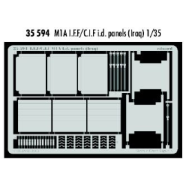M1A1 IFF/CIF Id panels Iraq (designed to be assembled with model kits from Dragon and Tamiya) 