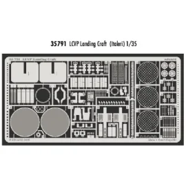 LCVP Landing Craft (designed to be assembled with model kits from Italeri)