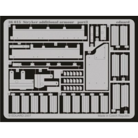 Stryker additional armour (designed to be assembled with model kits from Trumpeter) 