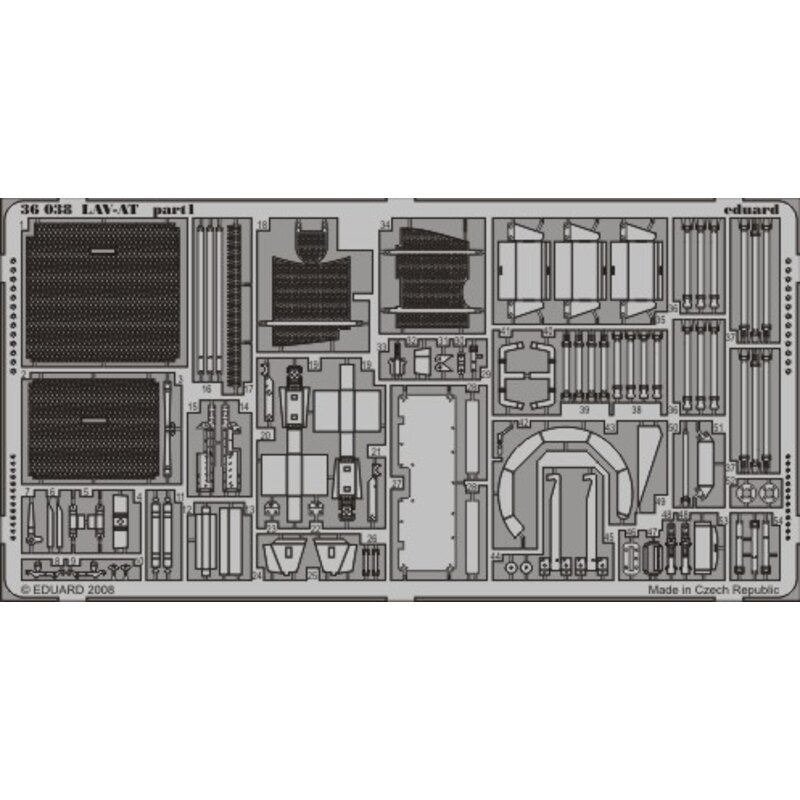 LAV-AT (designed to be assembled with model kits from Trumpeter)