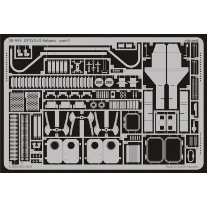 LVT(A)-2 Saipan (designed to be assembled with model kits from Italeri)