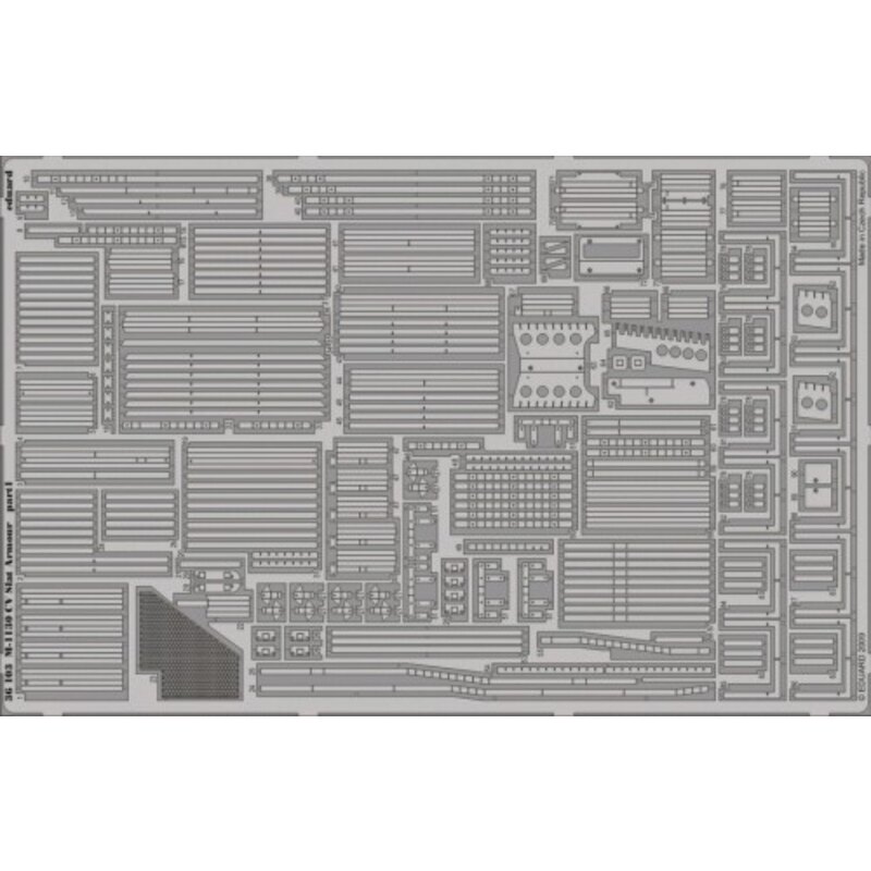 M1130 CV Slat Armour (designed to be assembled with model kits from Trumpeter)