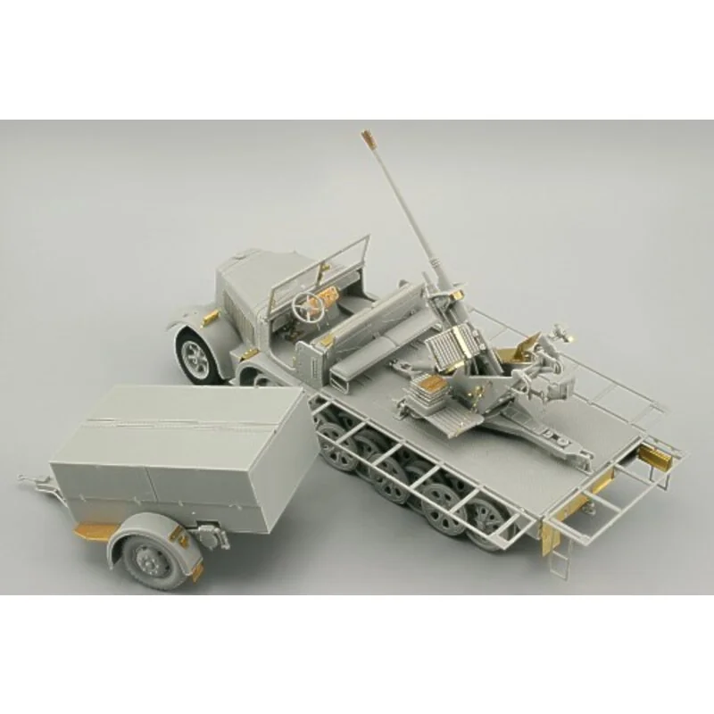 Sd.Kfz.7/2 (early) 37mm Flak 37 (designed to be assembled with model kits from Trumpeter)