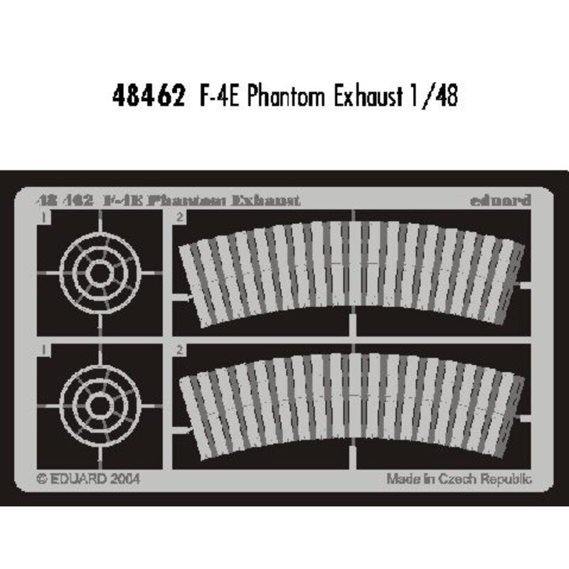 F-4E Phantom Exhaust (designed to be assembled with model kits from Hasegawa)