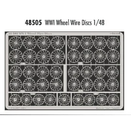 WWI wheel wire discs