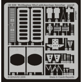 Vickers Wellington Mk.I Mid.fuselage interior (designed to be assembled with model kits from Trumpeter)