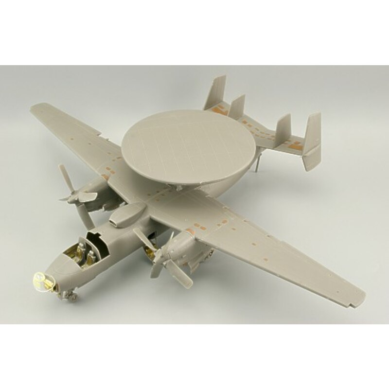 Grumman E-2C Hawkeye exterior (designed to be assembled with model kits from Kinetic)