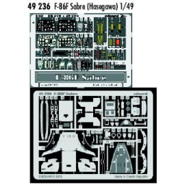 North American F-86F Sabre PRE-PAINTED IN COLOUR! (designed to be assembled with model kits from Hasegawa)