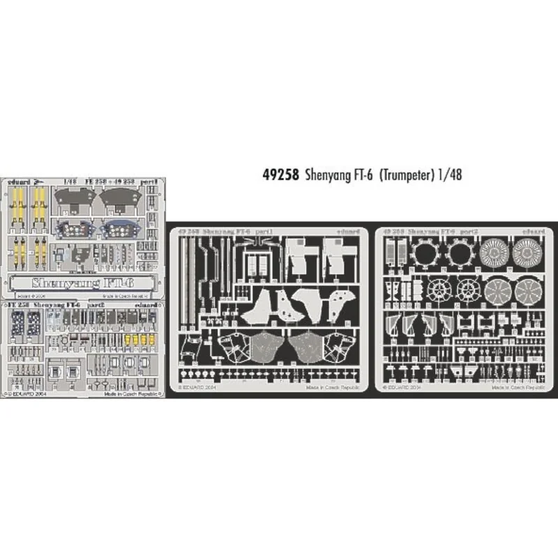 Shenyang FT-6 PRE-PAINTED IN COLOUR! (designed to be assembled with model kits from Trumpeter)