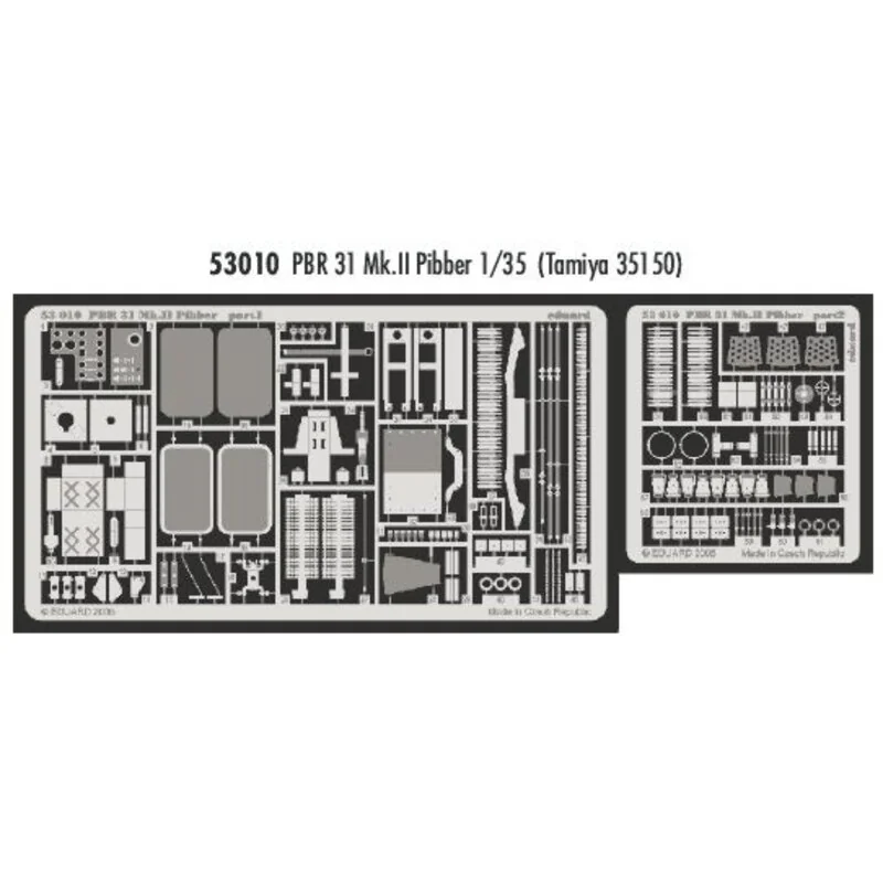 PBR 31 Mk.II Pibber (designed to be assembled with model kits from Tamiya)