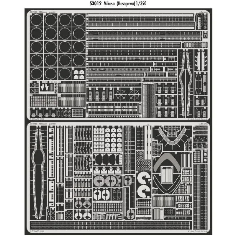 Mikasa (designed to be assembled with model kits from Hasegawa)