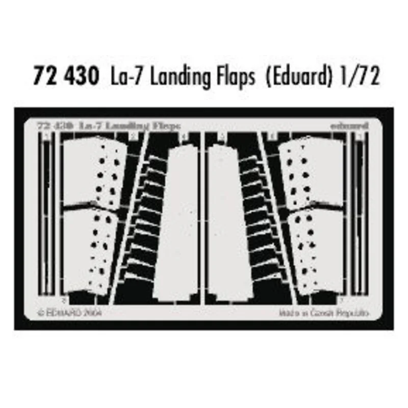 Lavochkin La-7 landing flaps (designed to be assembled with model kits from Eduard)