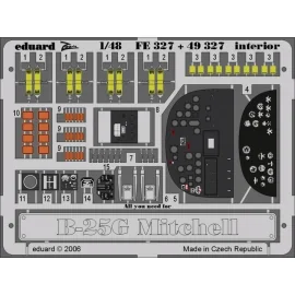 North American B-25G Mitchell interior PRE-PAINTED IN COLOUR! (designed to be assembled with model kits from Accurate Miniatures