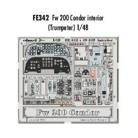 Focke Wulf Fw 200 Condor interior PRE-PAINTED IN COLOUR! (designed to be assembled with model kits from Trumpeter) This Zoom set