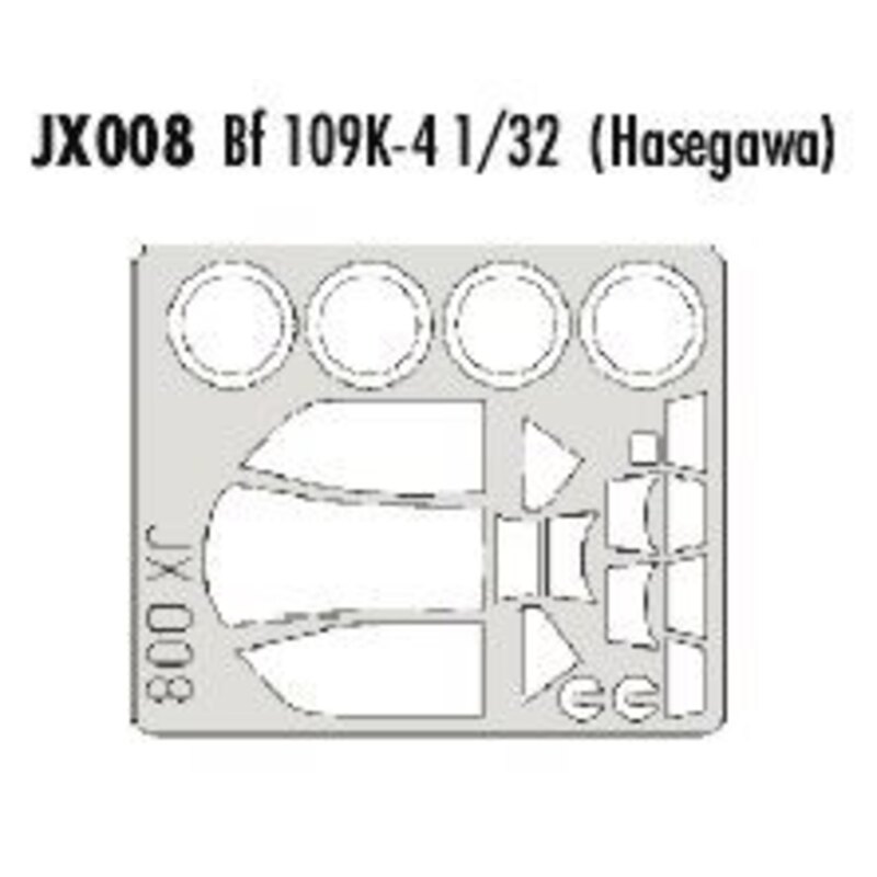 Messerschmitt Bf 109K-4 (designed to be assembled with model kits from Hasegawa) (made from yellow Kabuki tape produced in Japan