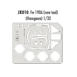 Focke Wulf Fw 190A (new tool) (made from yellow Kabuki tape produced in Japan)(designed to be used with Hasegawa) (made from yel