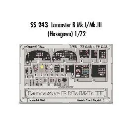 Avro Lancaster Mk.I/III PRE-PAINTED IN COLOUR! (designed to be assembled with model kits from Hasegawa) This Zoom set is a simpl