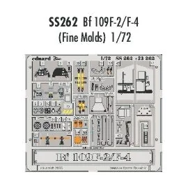 Messerschmitt Bf 109F-2/F-4 PRE-PAINTED IN COLOUR! (designed to be assembled with model kits from Fine Molds) This Zoom set is a