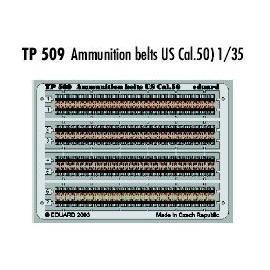 Ammunition belts US Cal.50 PRE-PAINTED IN COLOUR! 