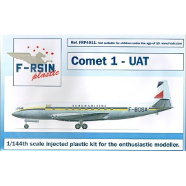 de Havilland Comet 1. Decals UAT Airplane model kit