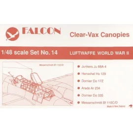 Luftwaffe WWII. Junkers Ju 88A-4 (designed to be assembled with model kits from Hobbycraft) Henschel Hs 129 (designed to be asse