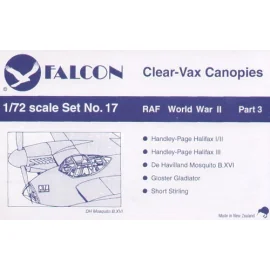 RAF WWII Part 3. Halifax I/II (designed to be assembled with model kits from Matchbox and Revell) Halifax III (designed to be as