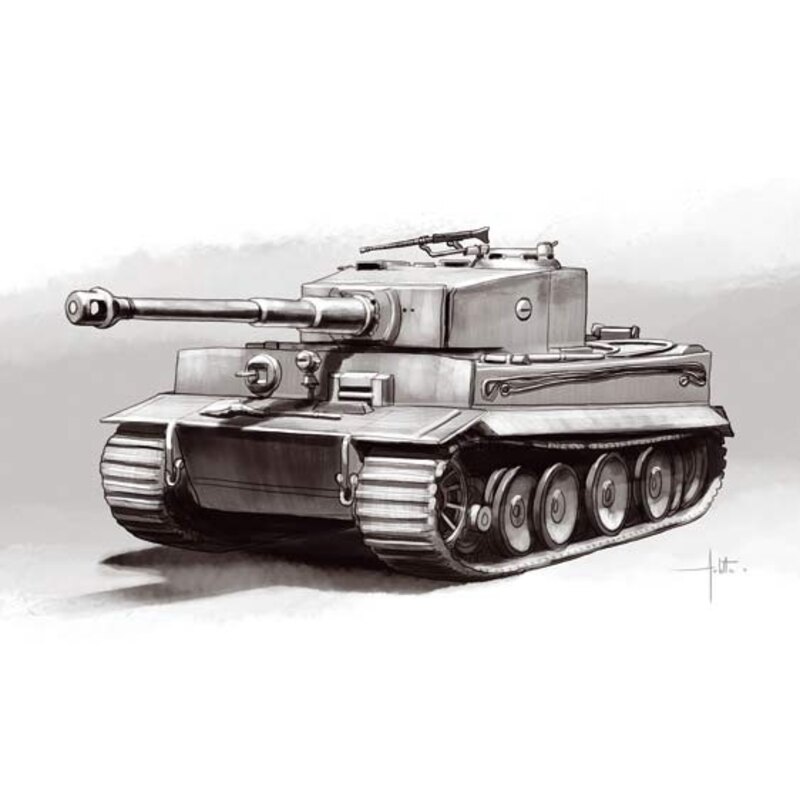 Pz.Kpw.VI Tiger 1 Ausf E Mid production