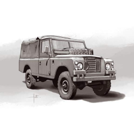 Land Rover 109 LWB Model kit