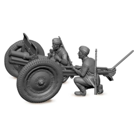 Soviet 76 mm Gun Model kit