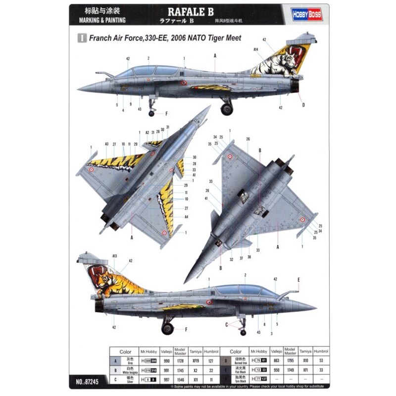 Dassault Rafale B Hobby Boss