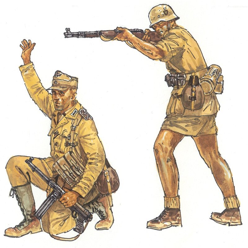 German WWII Afrika Korps