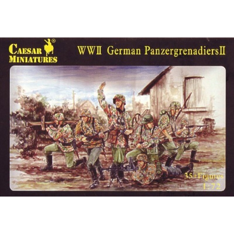 WWII German Panzergrenadiers set 2 Caesar Miniatures