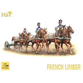 French 6 Horse Limber Team