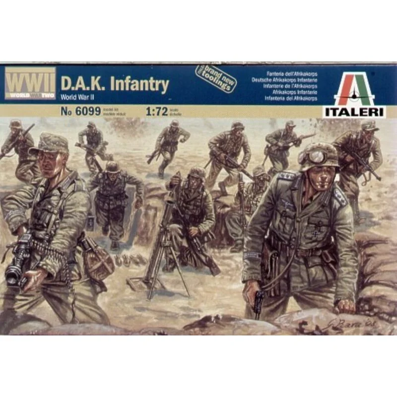 WWII D.A.K. Infantry North Africa